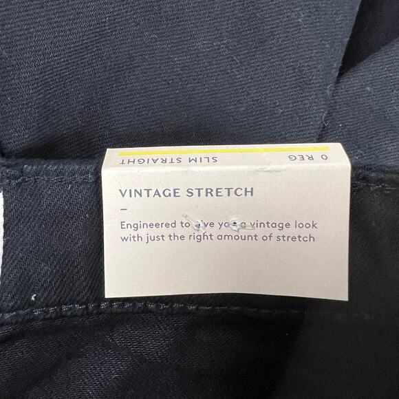 Universal Thread Women's Black High-Rise Slim Straight Jeans - Size 0 - NWT - Picture 10 of 11